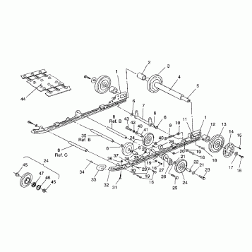 SUSPENSION ASSEMBLY XLT/0930767 (4923012301019A)
