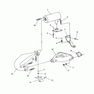 EXHAUST SYSTEM XLT/0930767,XLT SP/0930667 &  XLT SKS/0930567 (4923012301029A)