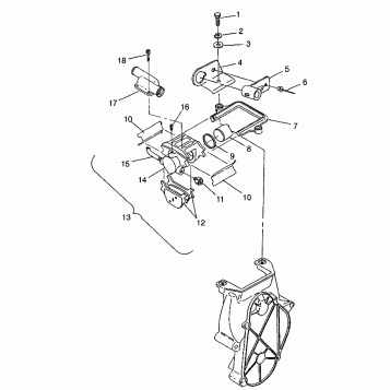 BRAKE 440 XCR / 0931760 (4923022302017A)