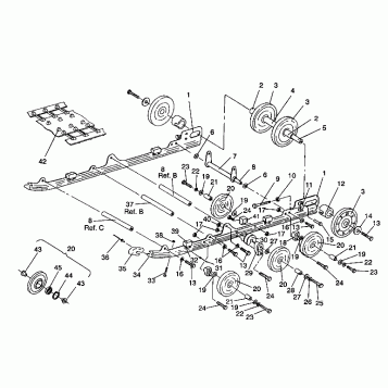SUSPENSION ASSEMBLY Storm/0932770 (4923032303019A)