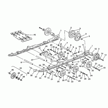 SUSPENSION ASSEMBLY Storm SKS/0932570 (4923032303020A)