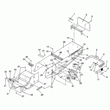 TUNNEL ASSEMBLY TRAIL/0930761 (4923222322003A)