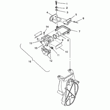 BRAKE ASSEMBLY TRAIL/0930761 and  TRAIL DELUXE/0930243 (4923222322017A)