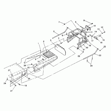 RACK and TUNNEL EXTENSION LITE GT/0933133 and STARLITE GT/0933127 (4923232323005A)