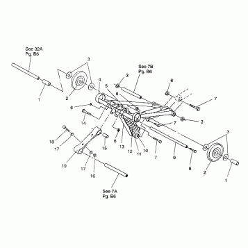 FRONT TORQUE ARM ASSEMBLY LITE GT/0933133 and  STARLITE GT/0933127 (4923232323017A)