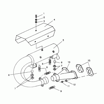EXHAUST SYSTEM LITE GT/0933133 (4923232323023A)