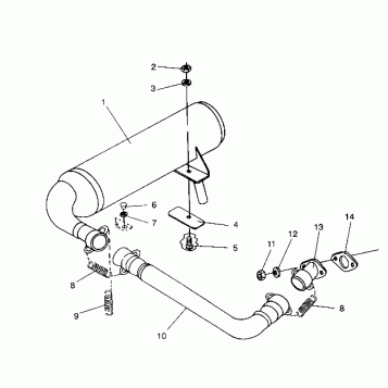 EXHAUST SYSTEM STARLITE GT/0933127 (4923232323024A)