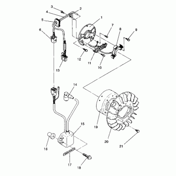 MAGNETO ASSEMBLY STARLITE GT/0933127 (4923232323037A)