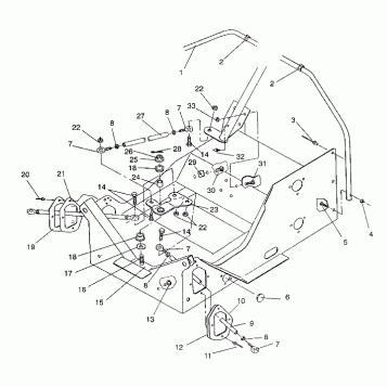 STEERING ASSEMBLY WIDETRAK GT / X932061 (4924722472014A)