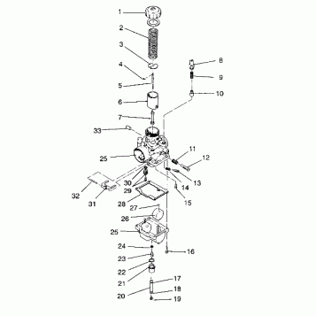 CARBURETOR ASSEMBLY WIDETRAK GT / X932061 (4924722472031A)