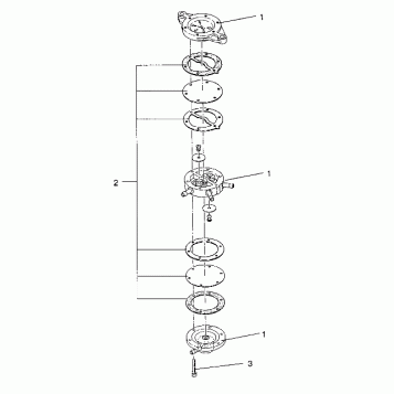 FUEL PUMP WIDETRAK GT / X932061 (4924722472032A)