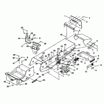 TUNNEL ASSEMBLY CLASSIC 0942865 and CLASSIC TOURING 0942875 (4924962496001A)
