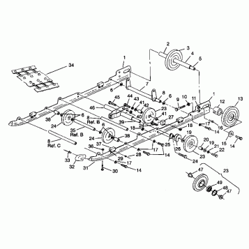 SUSPENSION ASSEMBLY CLASSIC TOURING 0942875 (4924962496025A)
