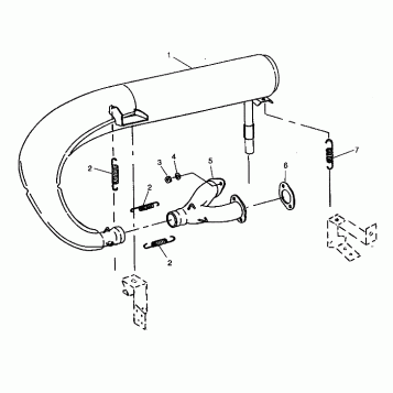 EXHAUST SYSTEM CLASSIC 0942865 (4924962496033A)