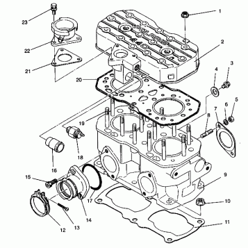CYLINDER ASSEMBLY CLASSIC 0942865 (4924962496040A)