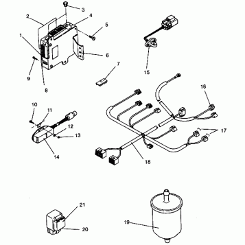 EFI PARTS CLASSIC TOURING 0942875 (4924962496050A)