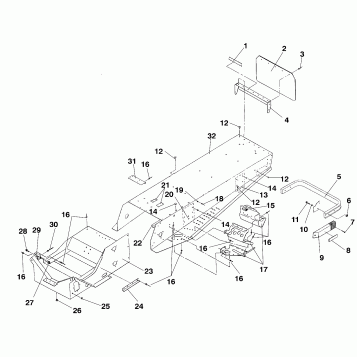 TUNNEL ASSEMBLY - 0940761 (4924972497a007)
