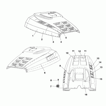 HOOD - FOAM/FOIL - 0940761 (4924972497a014)