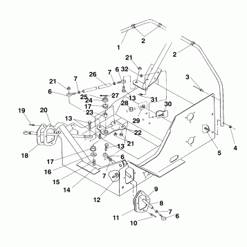 STEERING ASSEMBLY - 0940761 (4924972497b006)