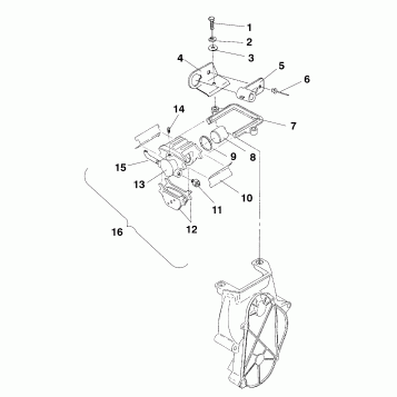 BRAKE ASSEMBLY - 0940761 (4924972497b007)