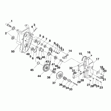 CHAINCASE ASSEMBLY - 0940262 (4924972497b010)