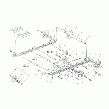 SUSPENSION ASSEMBLY - 0940761 (4924972497b011)