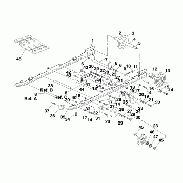 SUSPENSION ASSEMBLY - 0940243 (4924972497b013)