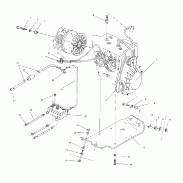 ENGINE MOUNTING - 0940761 (4924972497c005)