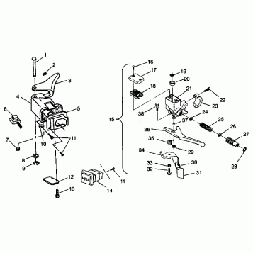 CONTROLS 500 EFI 0942774 and EFI SKS 0942574 (4924982498013A)