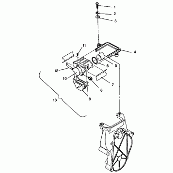 BRAKE ASSEMBLY 500 EFI 0942774 and EFI SKS 0942574 (4924982498014A)