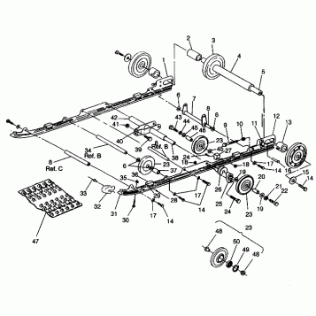 SUSPENSION ASSEMBLY EFI SKS 0942574 (4924982498021A)