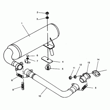 EXHAUST SYSTEM STARLITE 0943427 (4924992499028A)