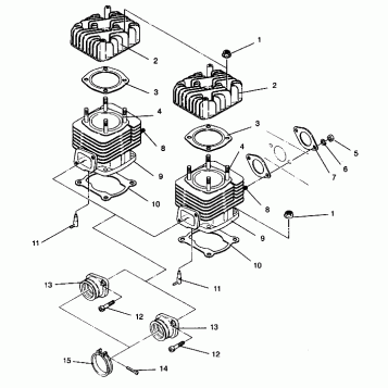 CYLINDER ASSEMBLY LITE 0943433 and  LITE DELUXE 0943431 (4924992499033A)