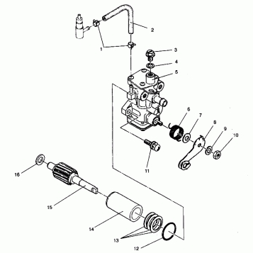 OIL PUMP ASSEMBLY STARLITE 0943427 (4924992499040A)