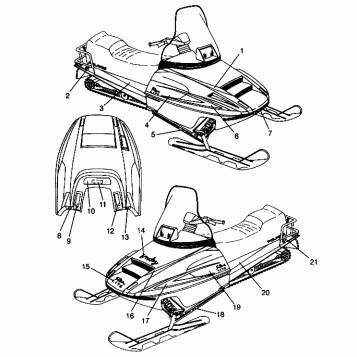 DECALS STARLITE GT 0943127 (49250125010008)