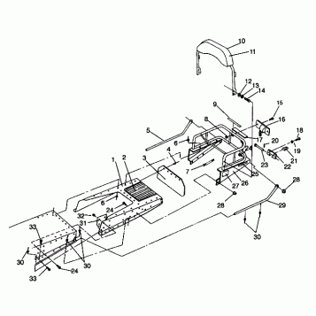 RACK and TUNNEL EXTENSION LITE GT 0943133 and STARLITE GT 0943127 (49250125010010)