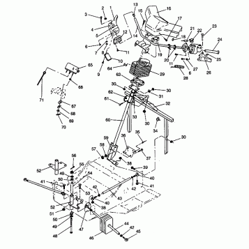 STEERING ASSEMBLY LITE GT 0943133 and STARLITE GT 0943127 (49250125010013)