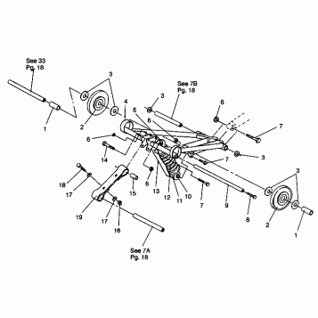 FRONT TORQUE ARM ASSEMBLY LITE GT 0943133 and STARLITE GT 0943127 (49250125010019)