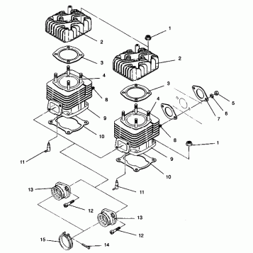 CYLINDER ASSEMBLY LITE GT 0943133 (49250125010031)
