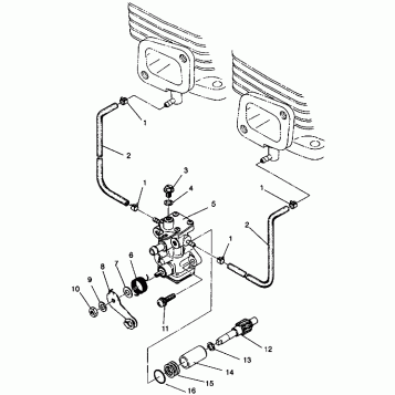 OIL PUMP ASSEMBLY LITE GT 0943133 (49250125010038)