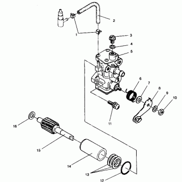OIL PUMP ASSEMBLY STARLITE GT 0943127 (49250125010039)
