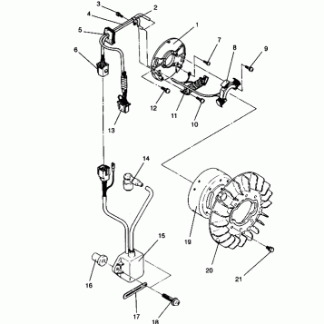 MAGNETO ASSEMBLY STARLITE GT 0943127 (49250125010041)