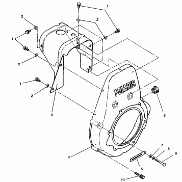 BLOWER HOUSING ASSEMBLY STARLITE GT 0943127 (49250125010045)