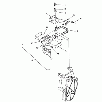 BRAKE ASSEMBLY XLT 0940767, XLT SP 0940667 & XLT SKS 0940567 (4925022502016A)