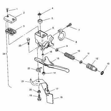 MASTER CYLINDER ASSEMBLY XLT 0940767, XLT SP 0940667 & XLT SKS 0940567 (4925022502030A)