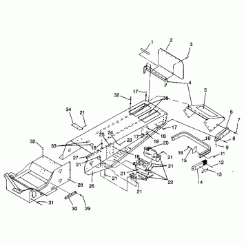 TUNNEL ASSEMBLY Storm 0940782 and Storm SKS 0940582 (4925032503001A)