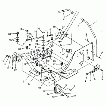 STEERING ASSEMBLY Storm 0940782 and Storm SKS 0940582 (4925032503014A)