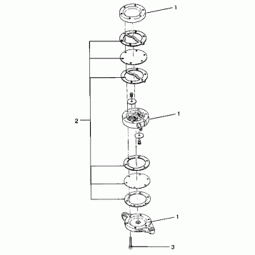 FUEL PUMP Storm 0940782 and Storm SKS 0940582 (4925032503035A)