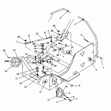 STEERING ASSEMBLY WIDETRAK LX 0942064 (49250425040014)