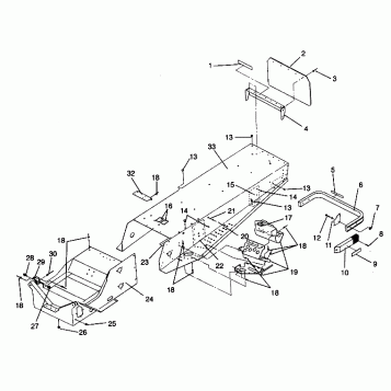 TUNNEL ASSEMBLY SPORT 0940443 (4925052505001A)